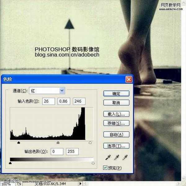 Photoshop 思念的怀旧色调照片教程