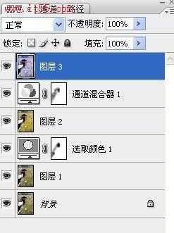 Photoshop 外景人物照片梦幻的淡紫色