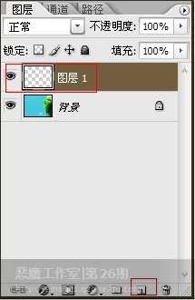 photoshop利用路径及画笔制作可爱的云彩心型图像