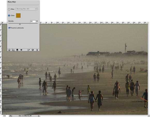 Photoshop为海边图片打造出超怀旧复古海报效果