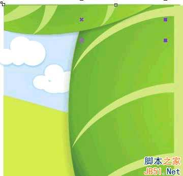 Photoshop(PS)与CoreIDRAW(CDR)合作制作彩绘技术绘制瓢虫及背景实例教程