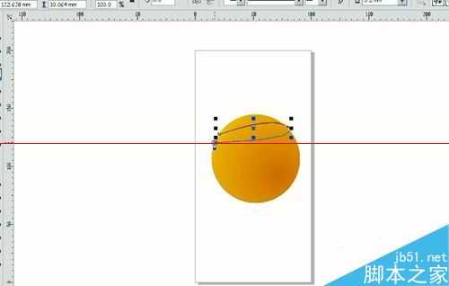 CorelDRAW X5怎么快速绘制篮球？