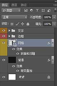 Photoshop制作复古的橙色霓虹灯发光字