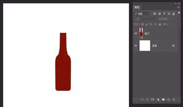 ps怎么绘制啤酒瓶图标? ps绘制酒瓶图标的教程