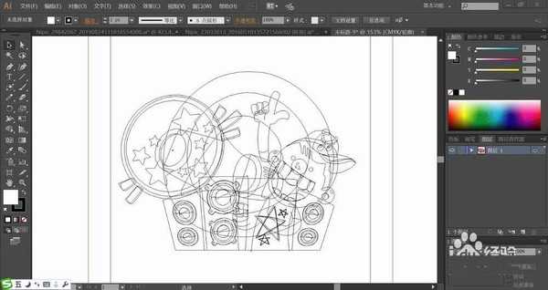 ai怎么做守护宣传人物插画? ai画儿童宣传图的教程