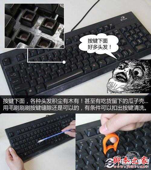 教你如何清理台式电脑灰尘?