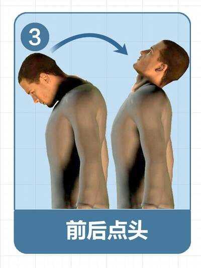 远离颈椎病的锻炼方法:10分钟颈椎操缓解颈椎病方法图解